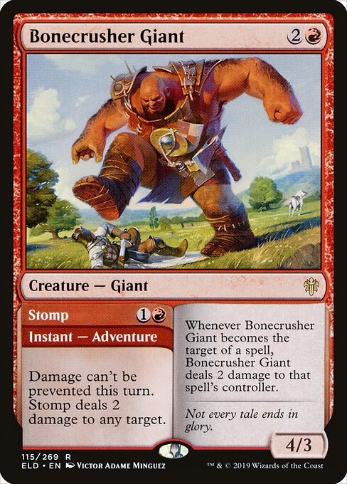 Bonecrusher Giant // Stomp (ELD)