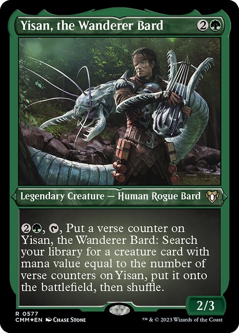 Yisan, the Wanderer Bard (CMM)