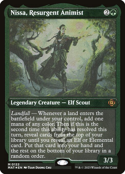 Nissa, Resurgent Animist (MAT)