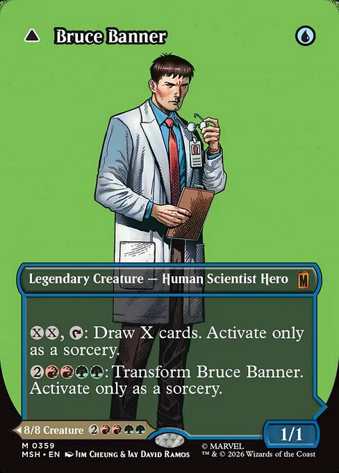Bruce Banner // The Incredible Hulk (MSH)