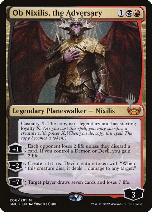 Ob Nixilis, the Adversary (PSNC)