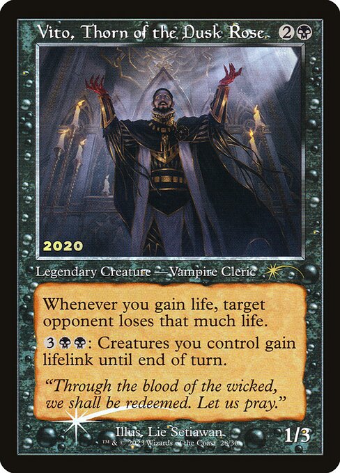 Vito, Thorn of the Dusk Rose (P30A)