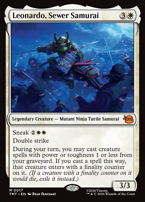 Leonardo, Sewer Samurai (TMT)