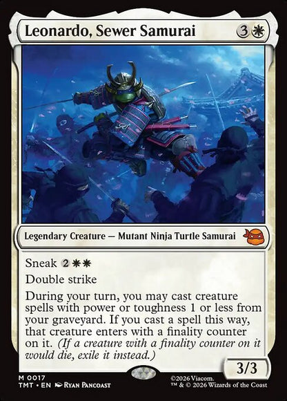 Leonardo, Sewer Samurai (TMT)