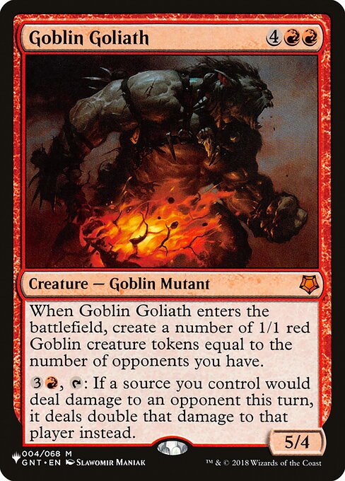 Goblin Goliath (PLST)