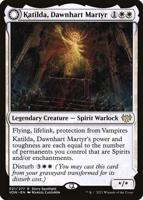 Katilda, Dawnhart Martyr // Katilda's Rising Dawn (VOW)