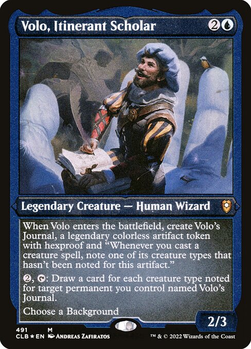 Volo, Itinerant Scholar (CLB)