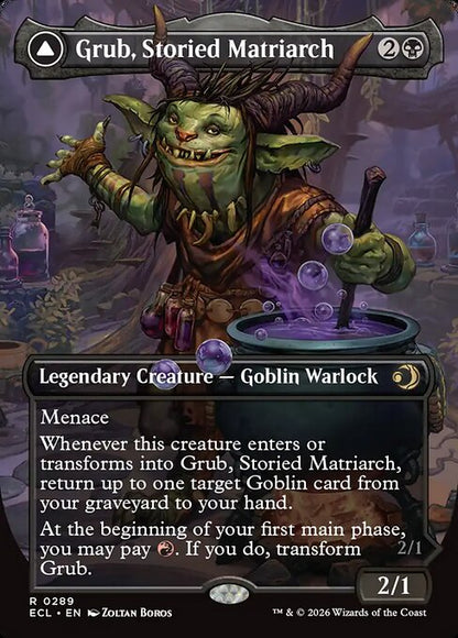 Grub, Storied Matriarch // Grub, Notorious Auntie (ECL)