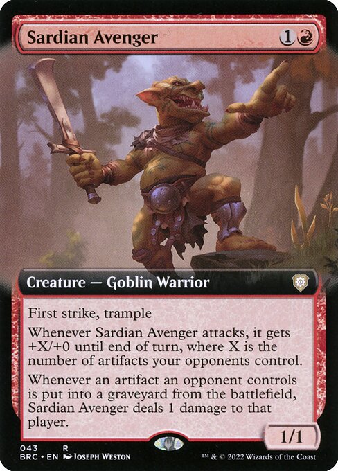 Sardian Avenger (BRC)