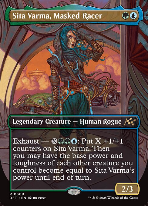 Sita Varma, Masked Racer (DFT)