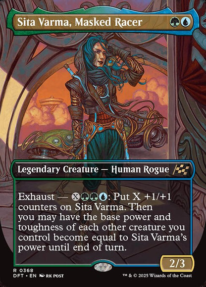 Sita Varma, Masked Racer (DFT)