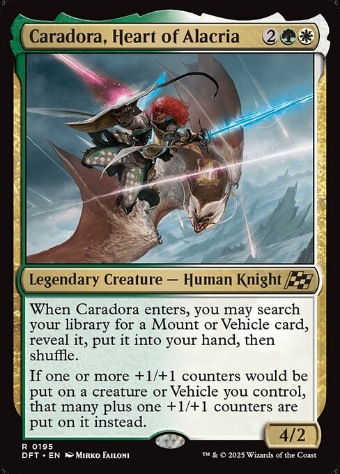 Caradora, Heart of Alacria (DFT)