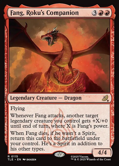 Fang, Roku's Companion (TLE)
