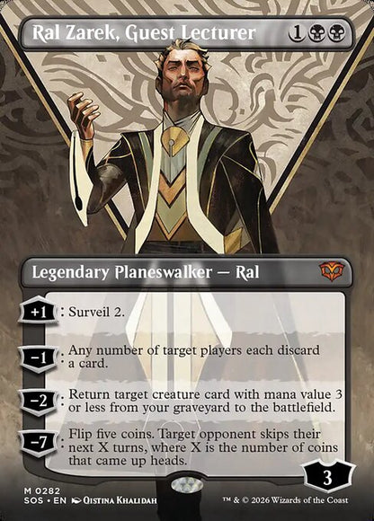 Ral Zarek, Guest Lecturer (SOS)