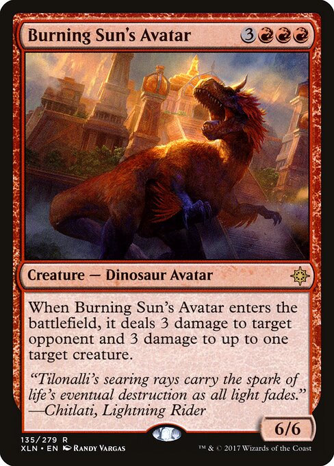 Burning Sun's Avatar (XLN)