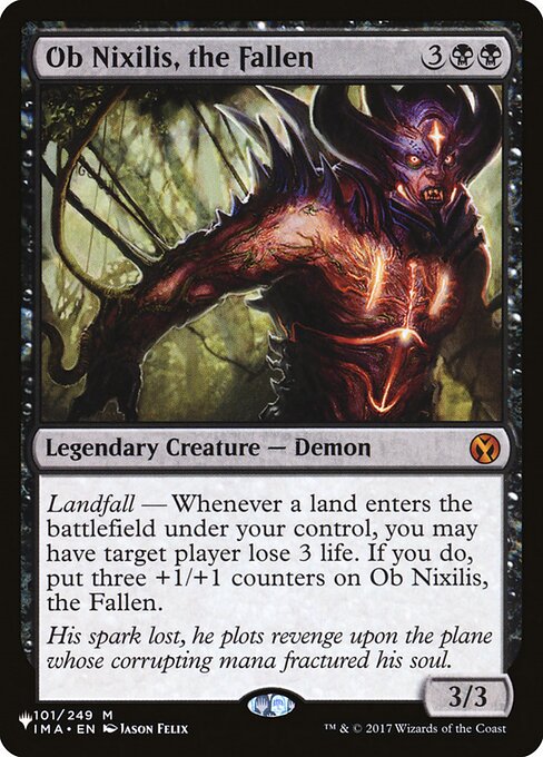 Ob Nixilis, the Fallen (PLST)