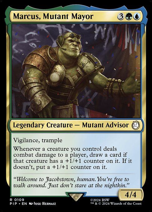 Marcus, Mutant Mayor (PIP)