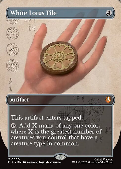 White Lotus Tile (TLA)
