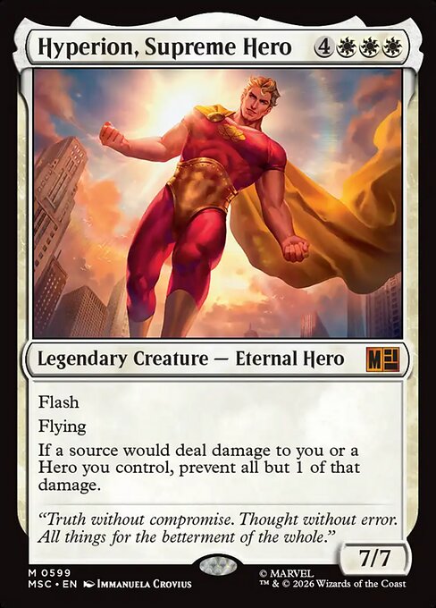 Hyperion, Supreme Hero (MSC)