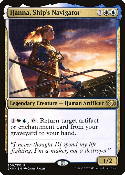Hanna, Ship's Navigator (2XM)
