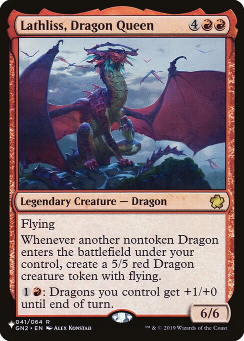 Lathliss, Dragon Queen (PLST)