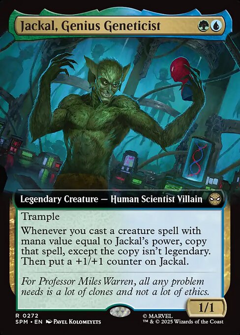 Jackal, Genius Geneticist (SPM)