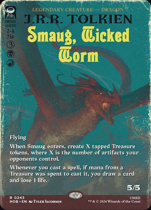Smaug, Wicked Worm (HOB)