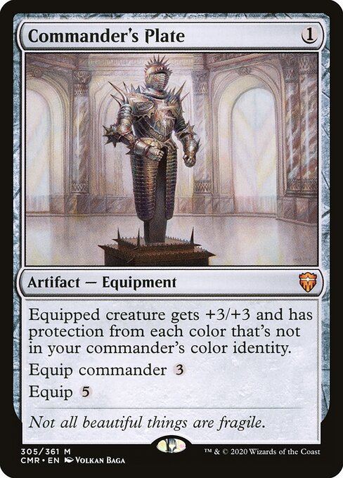 Commander's Plate (CMR)