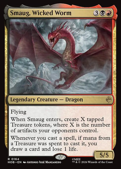 Smaug, Wicked Worm (HOB)
