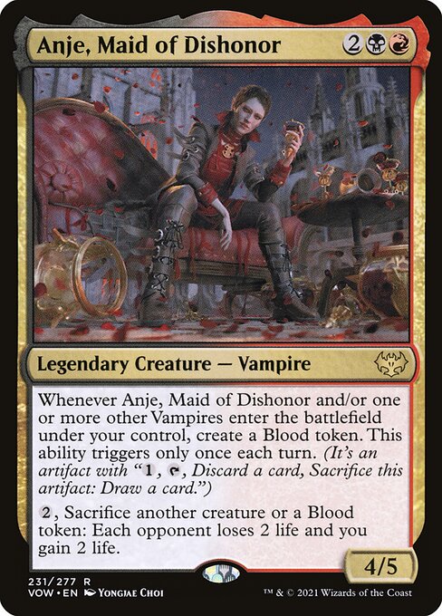 Anje, Maid of Dishonor (VOW)