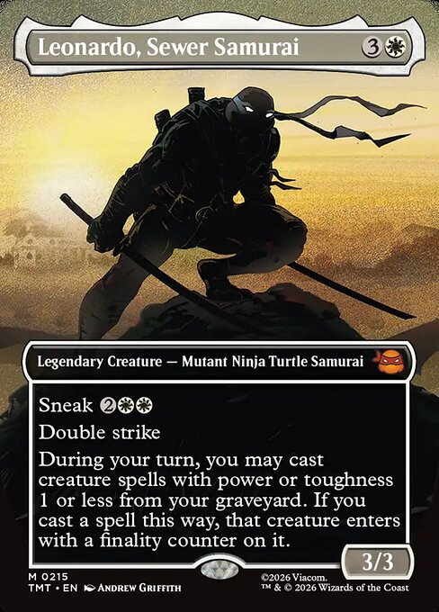 Leonardo, Sewer Samurai (TMT)