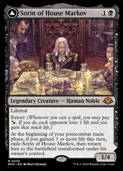 Sorin of House Markov // Sorin, Ravenous Neonate (MH3)