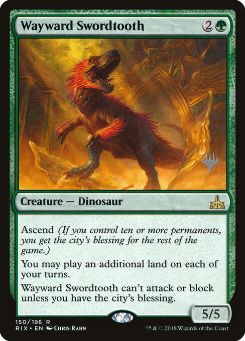 Wayward Swordtooth (PRIX)