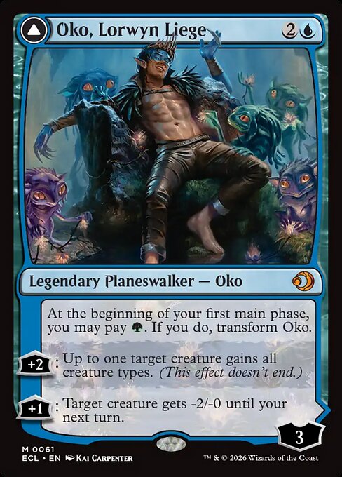 Oko, Lorwyn Liege // Oko, Shadowmoor Scion (ECL)