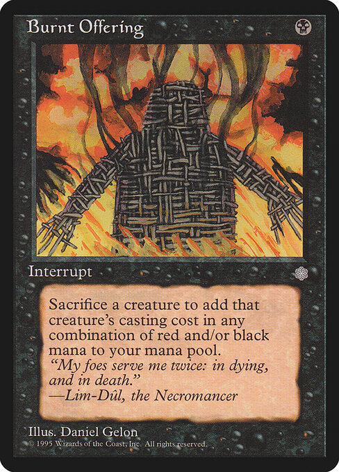 Burnt Offering (ICE)