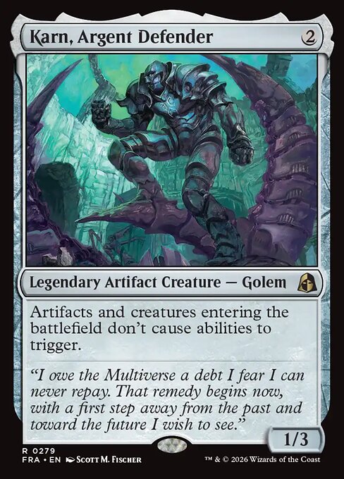 Karn, Argent Defender (FRA)
