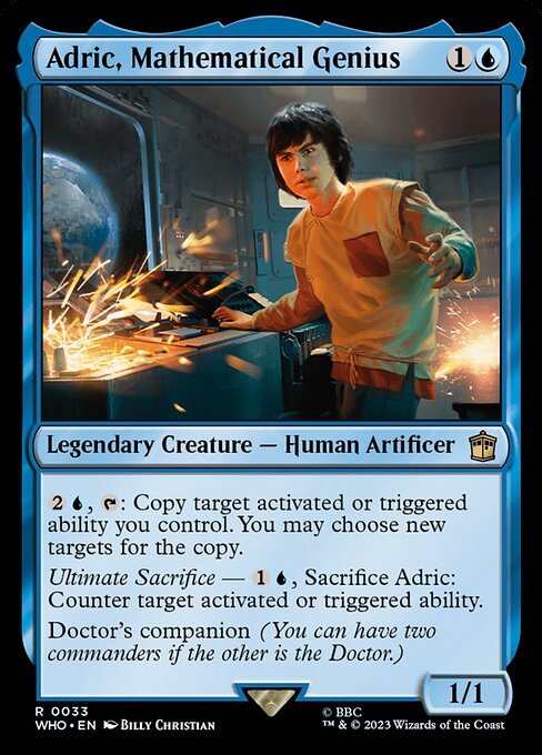 Adric, Mathematical Genius (WHO)