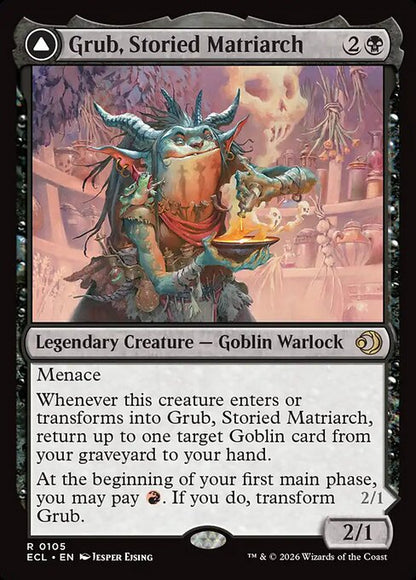 Grub, Storied Matriarch // Grub, Notorious Auntie (ECL)