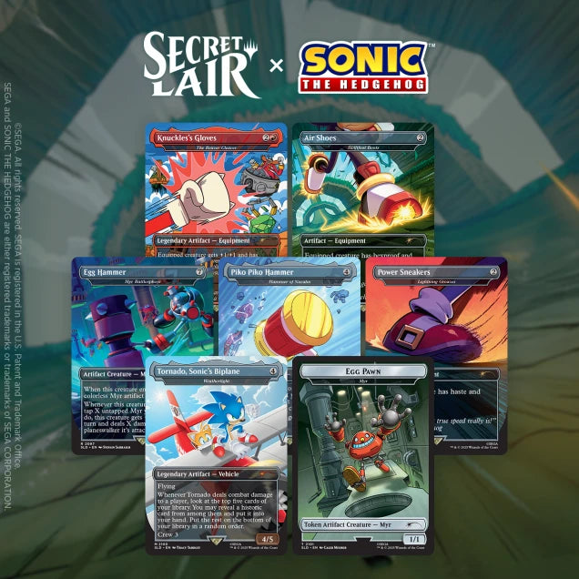 SLD: Secret Lair x Sonic: Turbo Gear Non Foil
