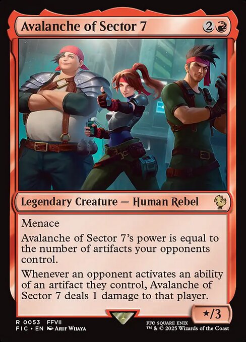 Avalanche of Sector 7 (FIC)