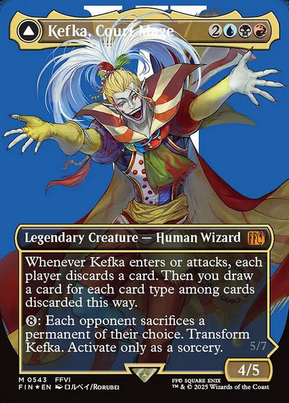 Kefka, Court Mage // Kefka, Ruler of Ruin (FIN)