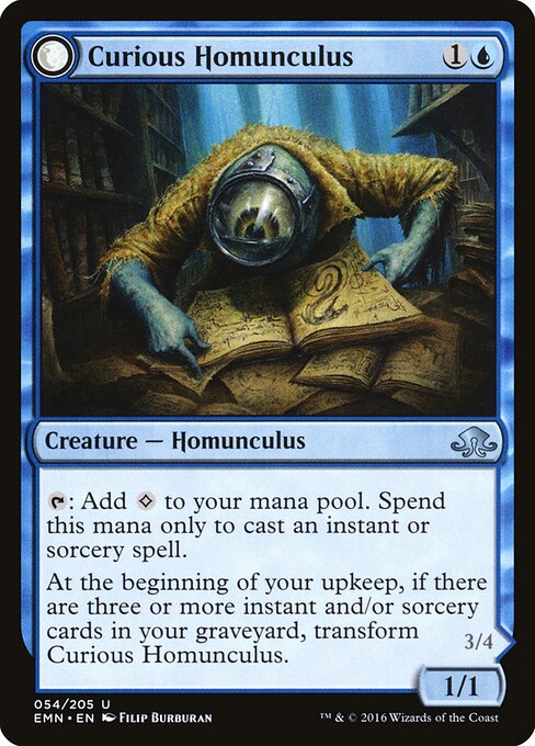 Curious Homunculus // Voracious Reader (EMN)