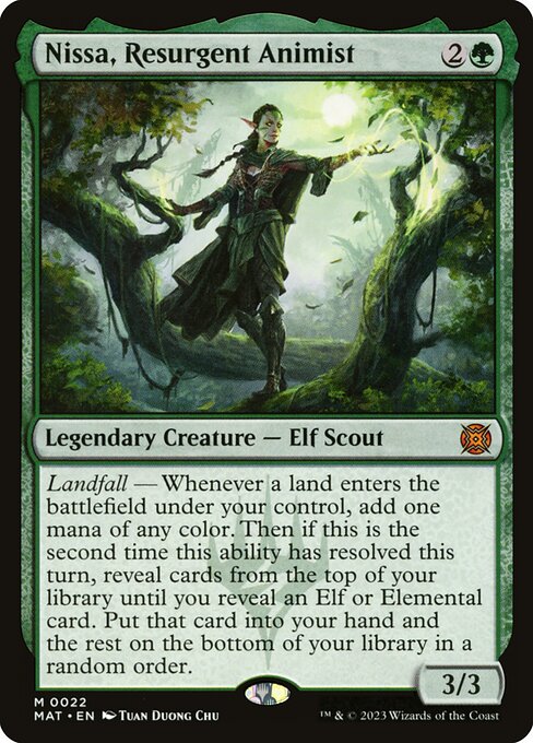 Nissa, Resurgent Animist (MAT)