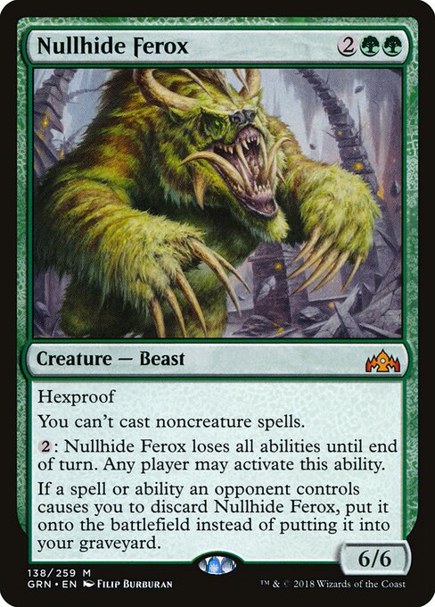 Nullhide Ferox (GRN)
