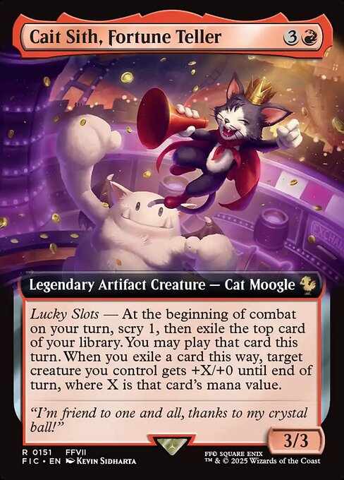 Cait Sith, Fortune Teller (FIC)
