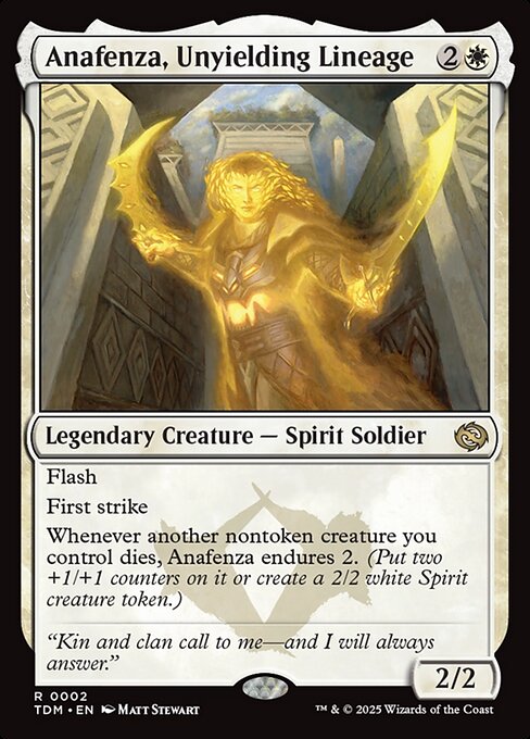 Anafenza, Unyielding Lineage (TDM)