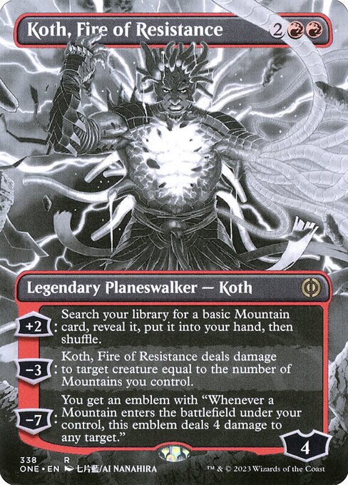 Koth, Fire of Resistance (ONE)
