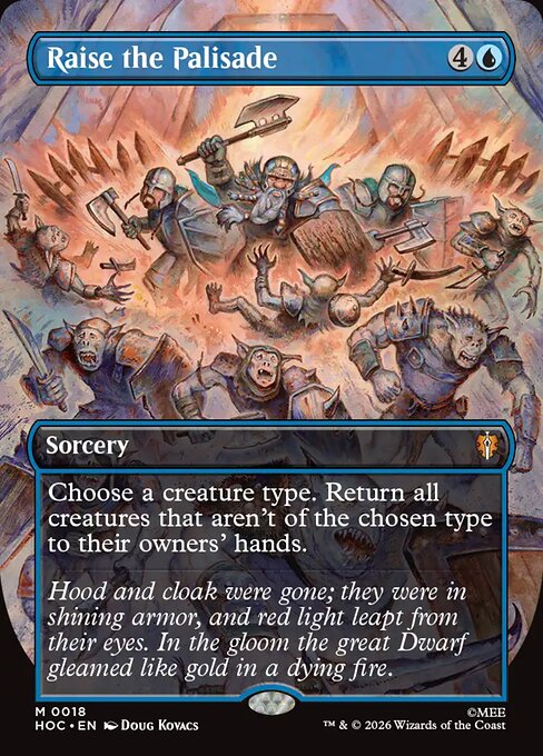 Raise the Palisade (HOC)