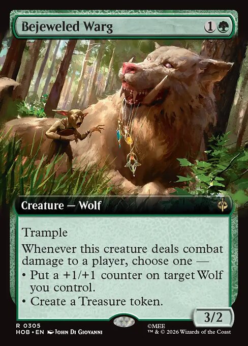 Bejeweled Warg (HOB)