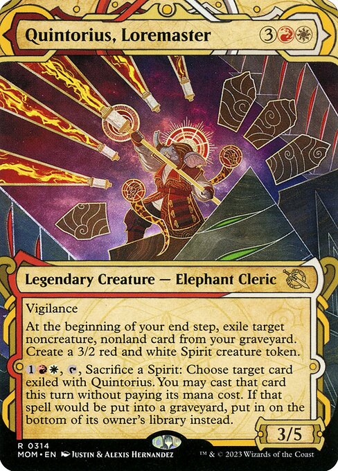 Quintorius, Loremaster (MOM)